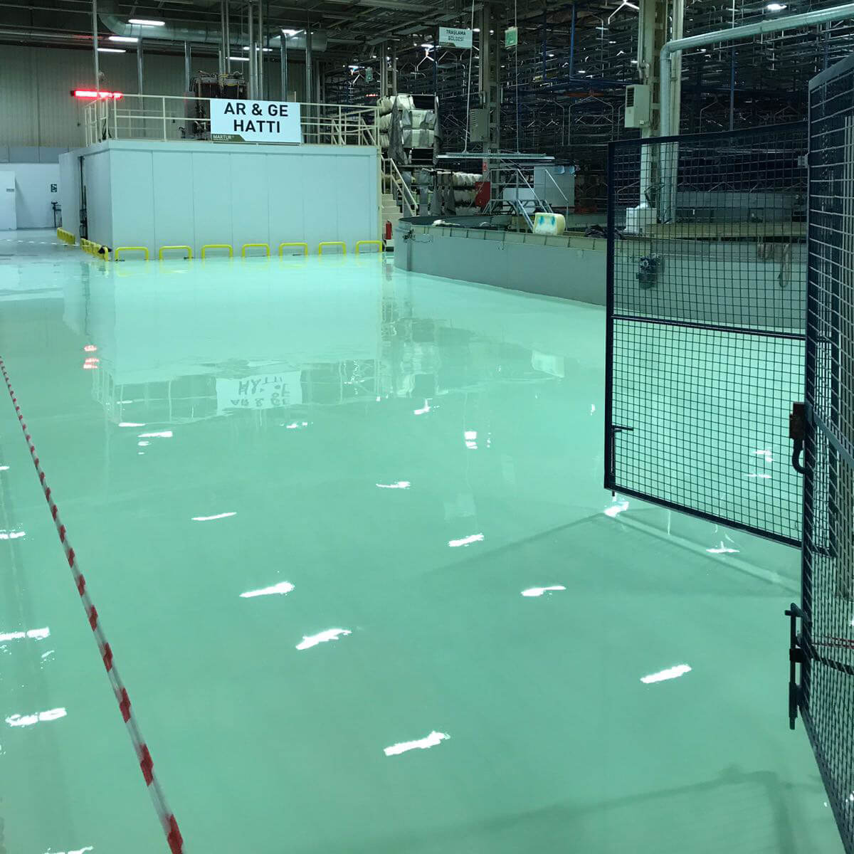 Epoksi Self Leveling Kaplama saha fotoğrafı 1
