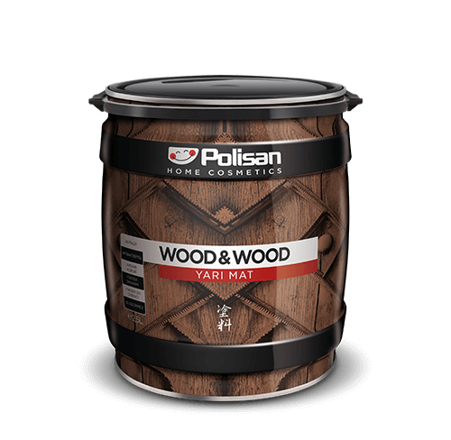 Wood&Wood Anti Aging Ahşap Verniği Yarımat Solvent Bazlı